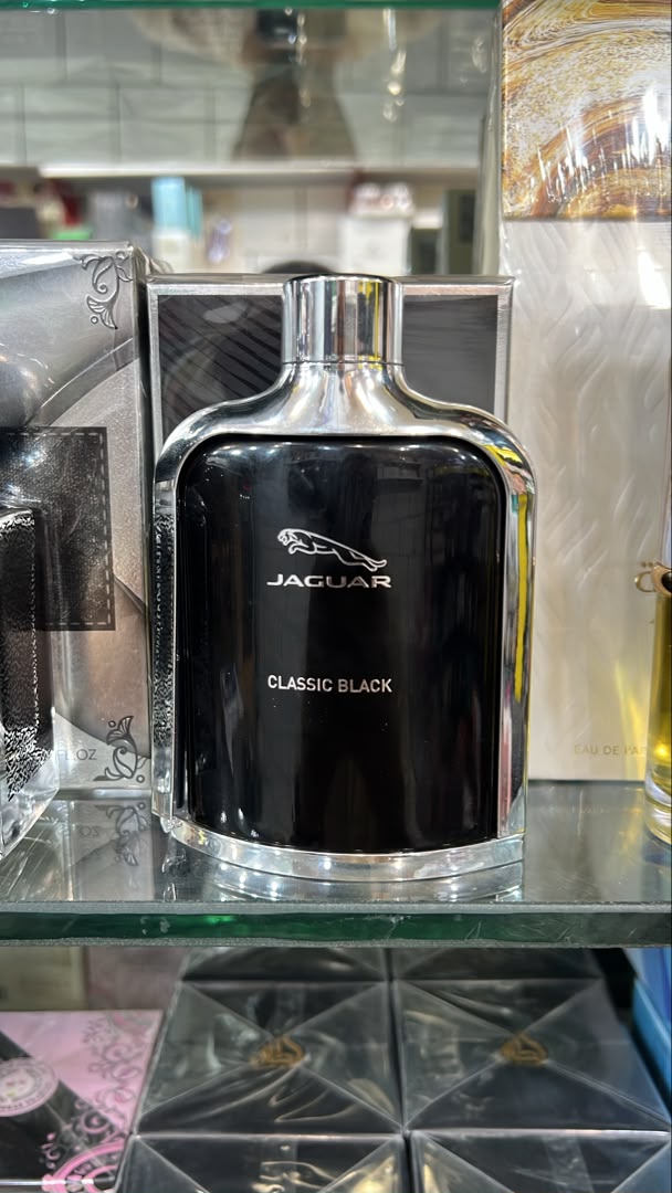 عطر ادو تویلت مردانه جگوار مدل Classic Black حجم 100 میلی لیتر