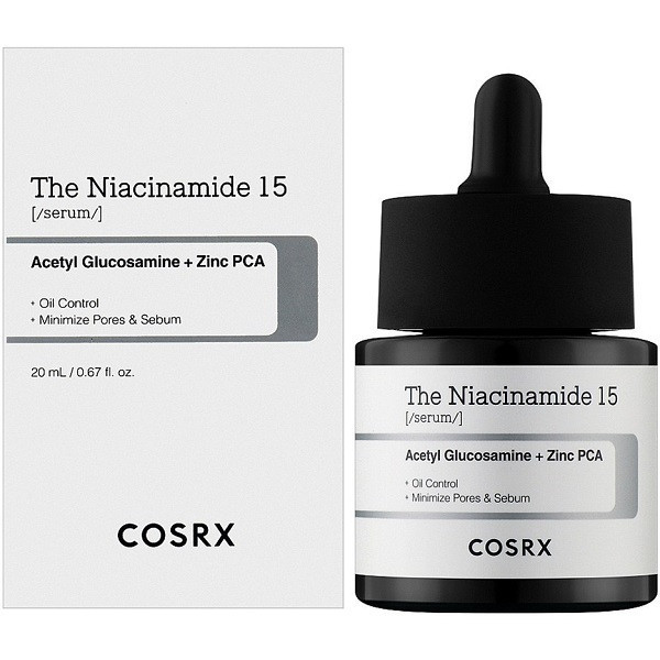 سرم ضد لک نیاسینامید 15% کوزارکس اصل روشن کننده Cosrx The Niacinamide 15 Serum
